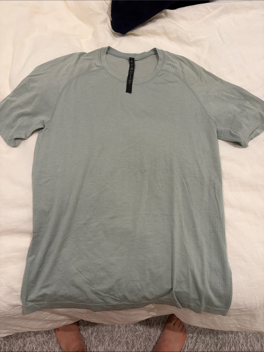 lululemon athletica Men's Short-Sleeve Crew in Sage Green